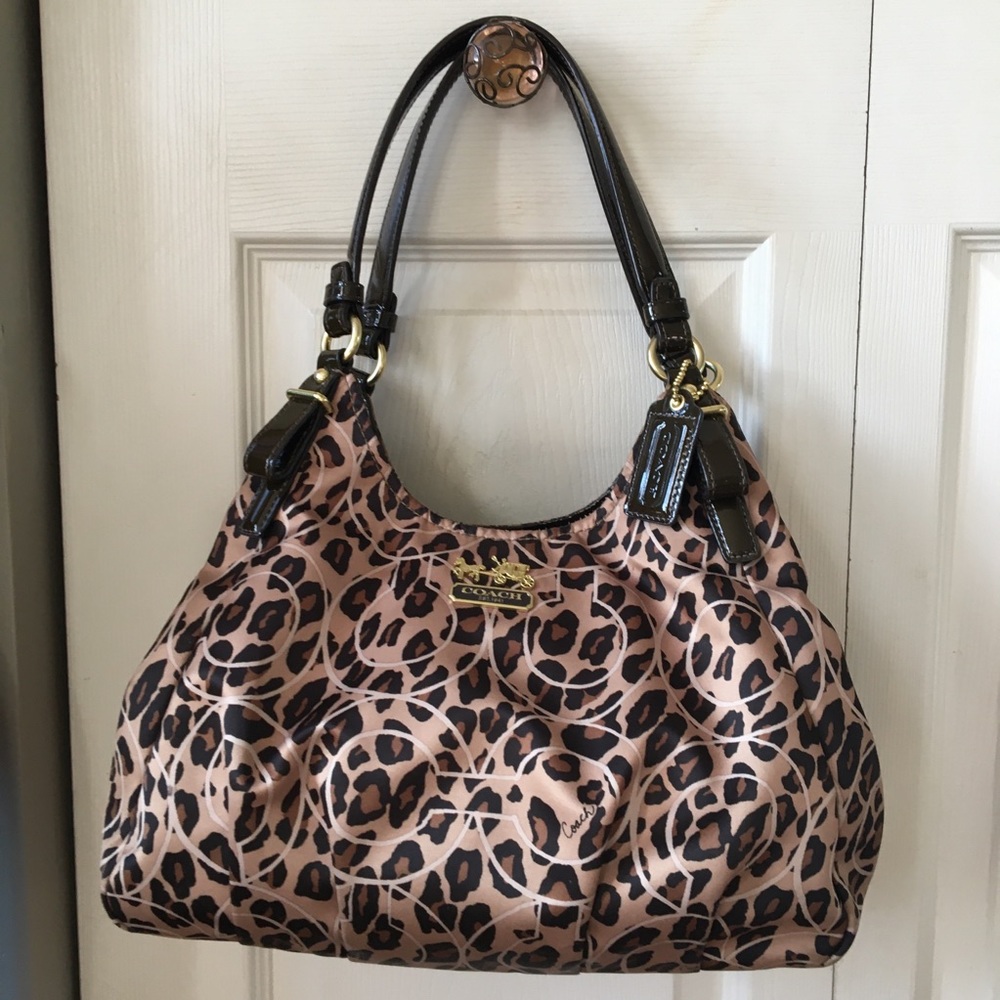 Coach Leopard Print Bag